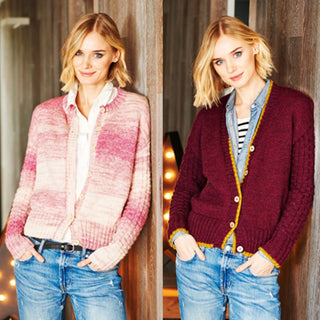 St9551 Women's Cardigans in Stylecraft Life Changes & Life DK