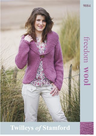 TRT9084 Ladies Cardigan Freedom Wool
