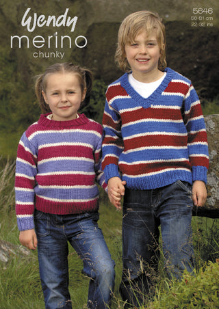 TRW5646 Children's Jumpers Wendy Merino Chunky