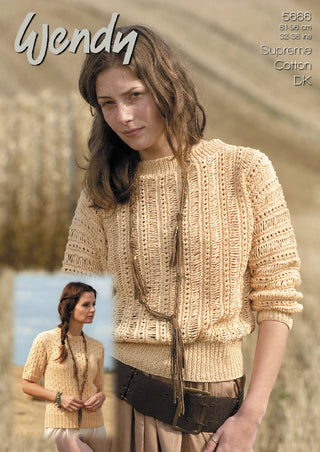 TRW5666 Ladies Jumpers Wendy Supreme Luxury Cotton Chunky