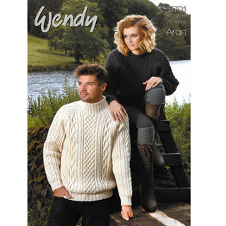 TRW5701 Adult Cable Jumpers Aran