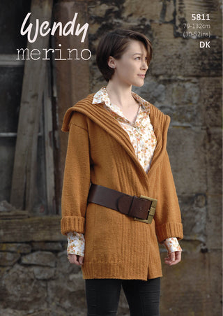 TRW5811 Ladies Jacket Wendy Merino DK