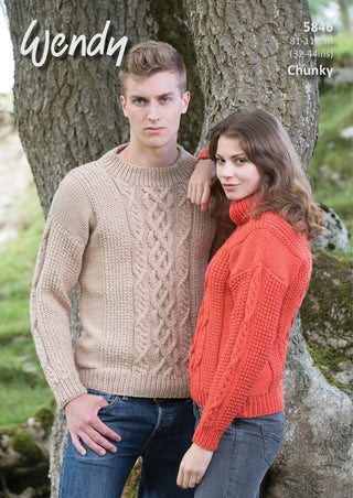 TRW5846 Adult Cable Jumpers Chunky