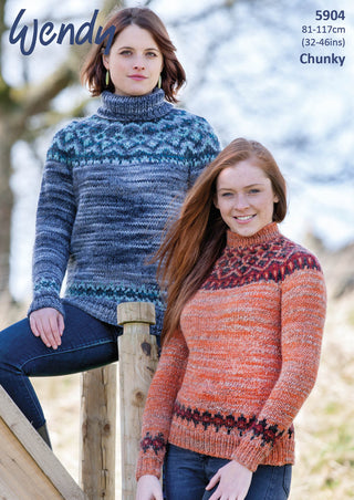 TRW5904 Ladies Jumpers Wendy Evolve Chunky