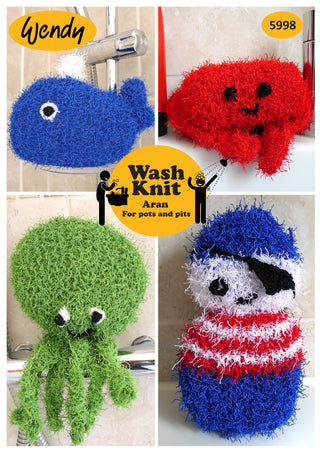 TRW5998 Bathtime Toys Wendy Wash Knit