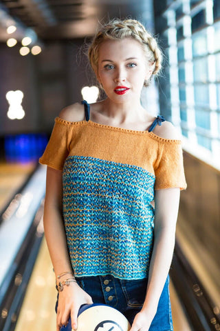 WYS Pattern 7 - Sabrina Top in Signature 4ply