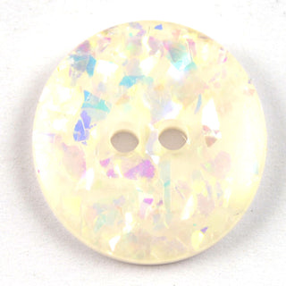Glittery Plain Circular Button