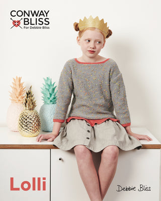 CB020 Children's Jumper in Conway and Bliss Lolli