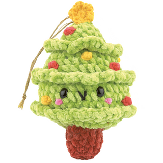 Tinsel the Tree Amigurumi Crochet Decoration Kit