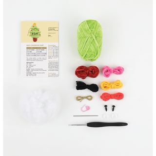 Tinsel the Tree Amigurumi Crochet Decoration Kit