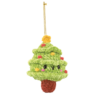Tinsel the Tree Amigurumi Crochet Decoration Kit