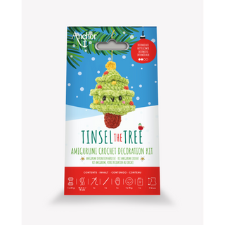 Tinsel the Tree Amigurumi Crochet Decoration Kit