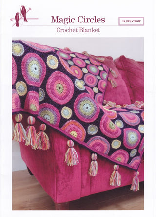 Stylecraft Magic Circles Crochet Blanket by Janie Crow