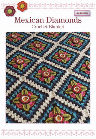 Stylecraft Mexican Diamonds Crochet Blanket by Janie Crow