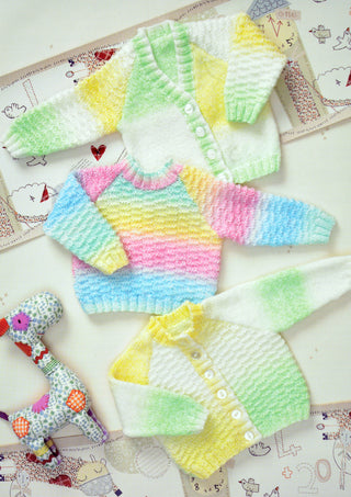 JB012 Baby Jumper and Cardigans DK