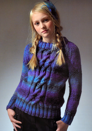 JB50 Children's Jumper Marble Chunky