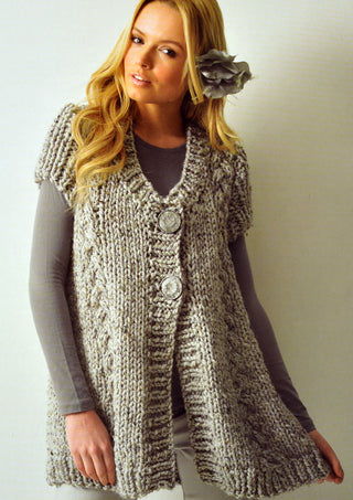 JB118 Ladies Swing Cardigan Chunky