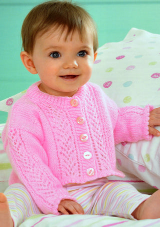 JB123 Baby Cardigans 4ply