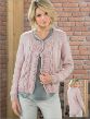 JB221 Ladies Cable and Lace Cardigan Aran
