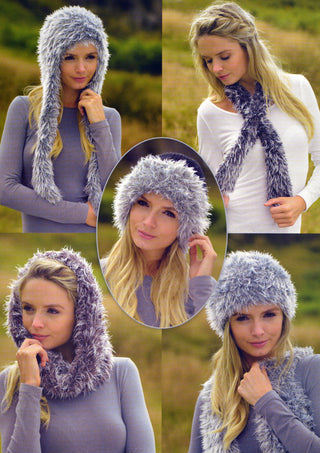 JB251 Ladies Scarves and Hats Chunky