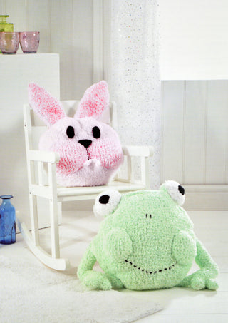 JB303 Animal Cushions Fluffy Chunky