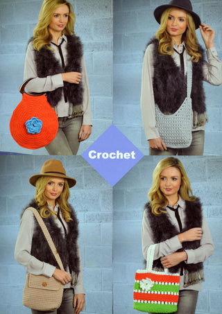 JB362 Crocheted Bags Chunky