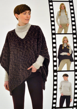 JB386 Ladies Jumper Animal Print Super Chunky