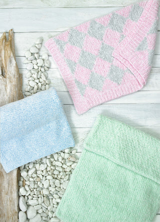 JB695 Baby Blankets in James C Brett Baby Velvet Chunky
