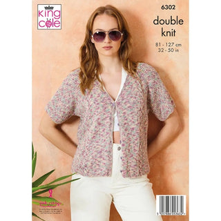 KC6302 Cardigans knitted in Cottonsoft Crystal DK