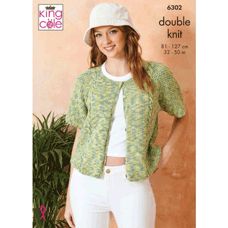 KC6302 Cardigans knitted in Cottonsoft Crystal DK