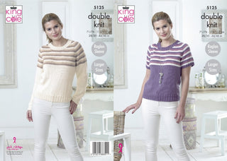 KC5125 Ladies Sweaters in Cottonsoft DK