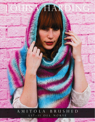 L17-11 Del Norte Cowl Louisa Harding Amitola Brushed