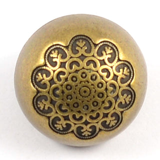 Metal Deep Half Sphere Shank Buttons