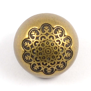 Metal Deep Half Sphere Shank Buttons