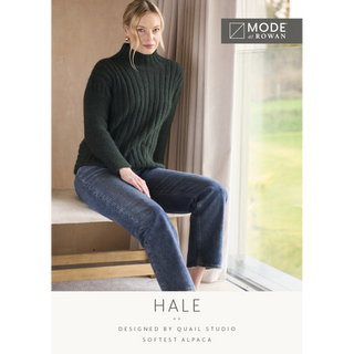 MIP31 Hale Sweater in Mode at Rowan Softest Alpaca
