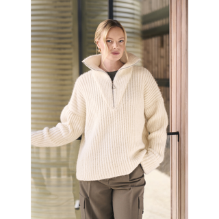 MIP32 Keswick Sweater in Mode at Rowan Softest Alpaca