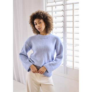 MIP33 Ludham Sweater in Mode at Rowan Softest Alpaca