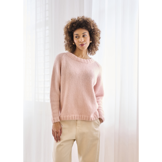 MIP34 Sedgeford Sweater in Mode at Rowan Softest Alpaca