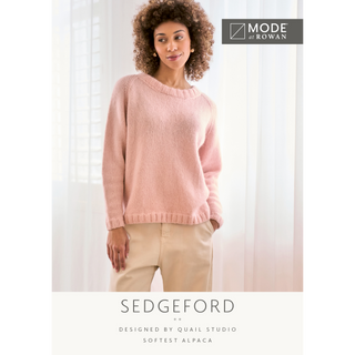MIP34 Sedgeford Sweater in Mode at Rowan Softest Alpaca