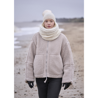 MIP39 Tottington Snood & Haydon Hat in Mode at Rowan Softest Alpaca / Alpaca Cotton