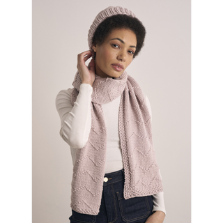 MIP42 Holkham Hat & Scarf Mode at Rowan Merino Soft