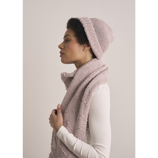 MIP42 Holkham Hat & Scarf Mode at Rowan Merino Soft
