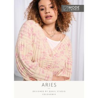 MIP88 Aries Cardigan in Mode at Rowan Colourmix