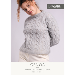 MIP96 Genoa Sweater in Mode at Rowan Mohair Soft