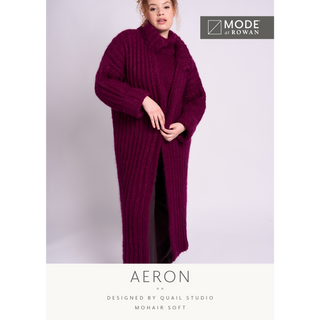 MIP97 Aeron Cardigan in Mode at Rowan Mohair Soft