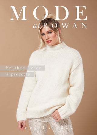 MODE at Rowan: Brushed Fleece - 4 Projects