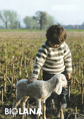 MON021 Jumper for Children in Bio Lana
