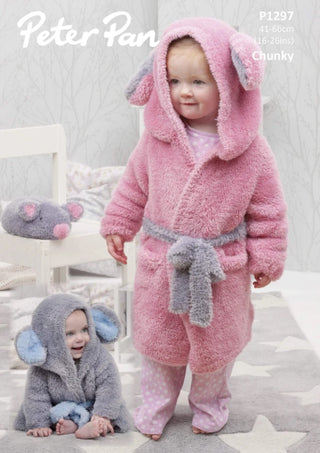 P1297 Dressing Gowns & Mouse in Peter Pan Precious Chunky
