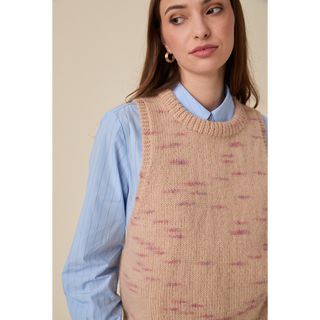 S10960 Flicker Versatile Vest in Sirdar Embers DK