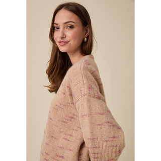 S10961 Flare V Neck Cardigan in Sirdar Embers DK
